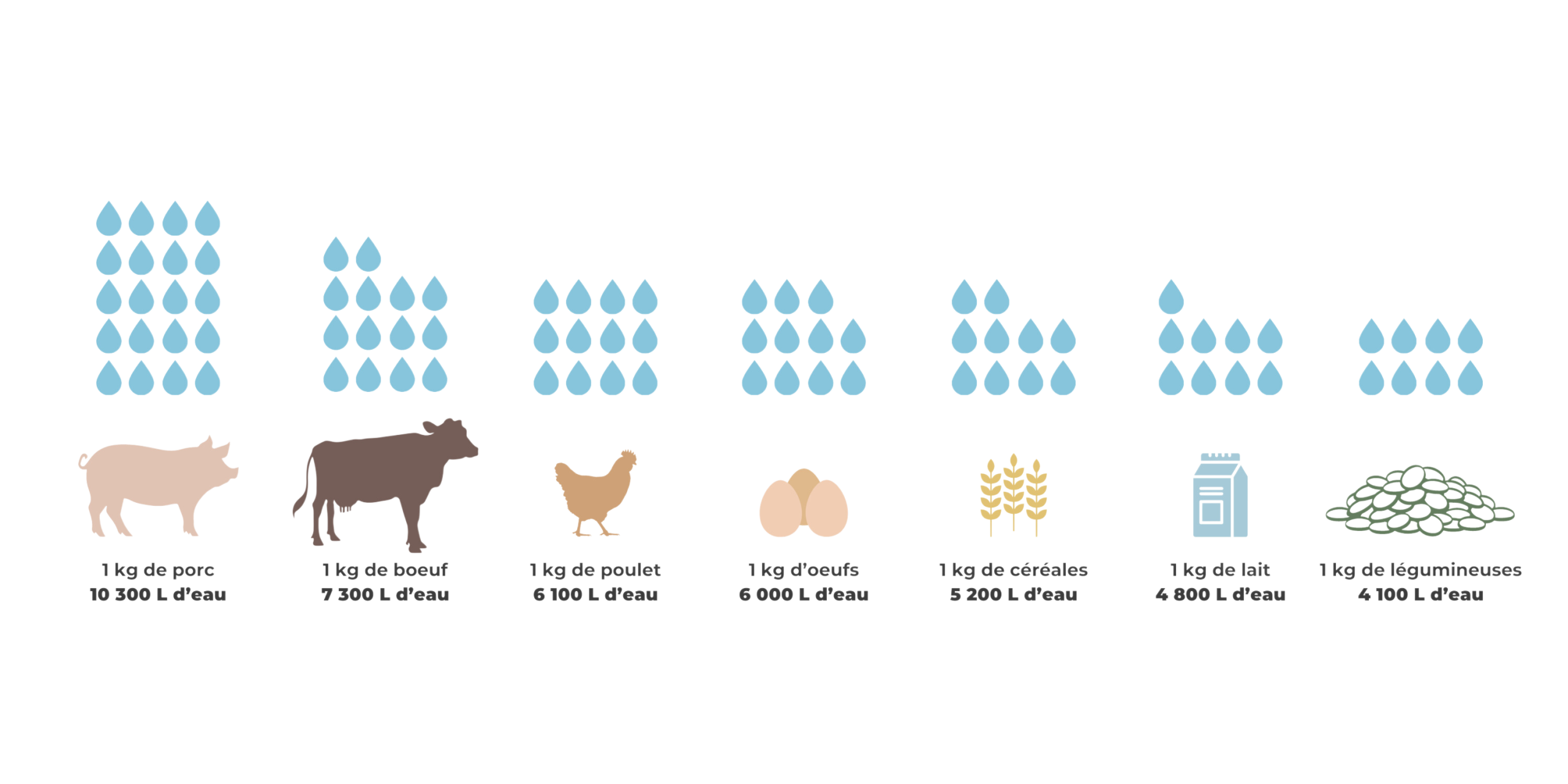 Eau production nourriture